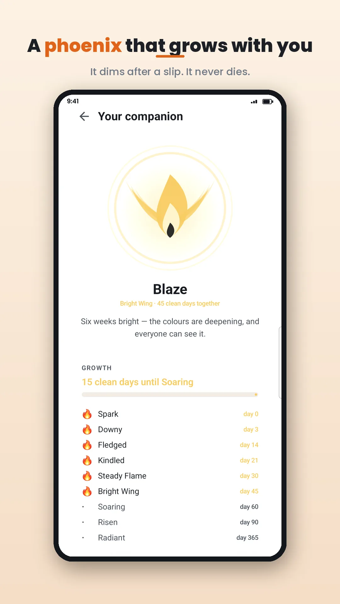 QuitWin: Addiction Tracker Android app screenshot 7 of 8 — Quit anything. Win every day.